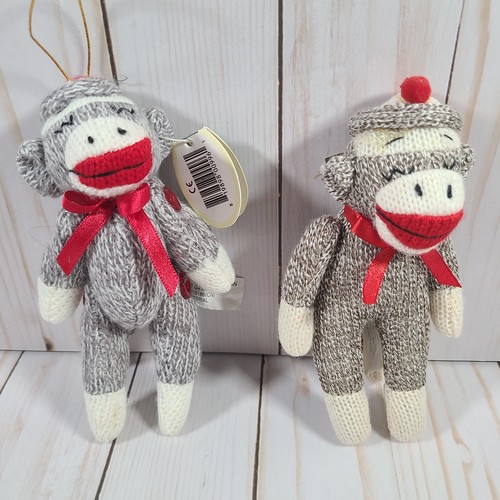 Sock monkey plush - sock,
