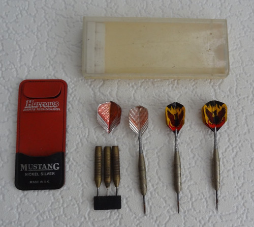 Vintage brass darts - vintage, job