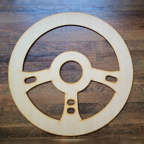 Steering wheel mdf craft - steering,