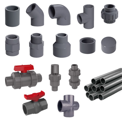 Pvc metric plumbing fittings - pvc,