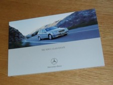 Mercedes C Class Estate Brochure 2001 - C32 AMG C220 C270 CDI C180 C200K Classic