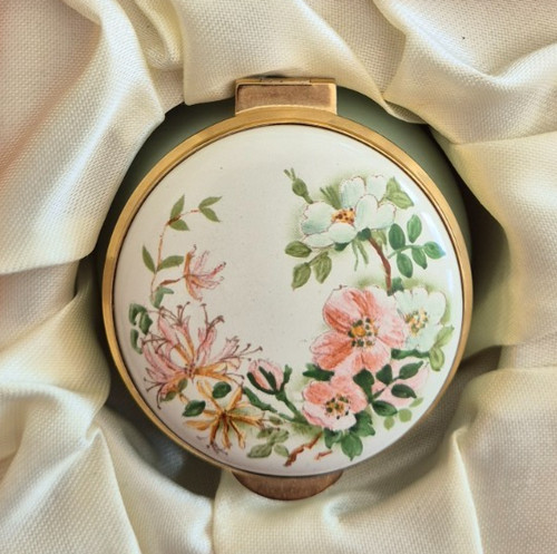 Staffordshire enamels trinket - enamels,