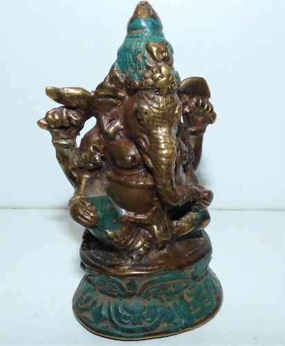 Antique bronze statue ganesh - antique,