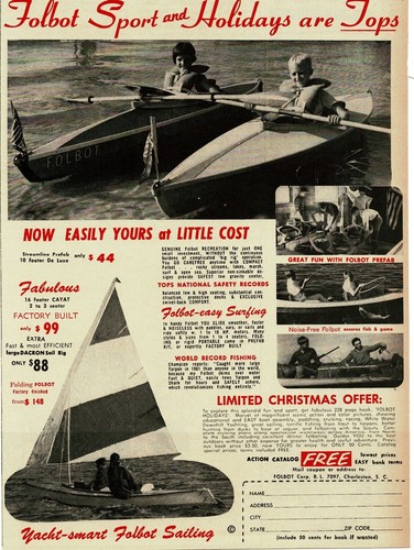 1966 folbot kayaks sport - 1966,