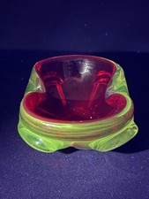 Vintage Murano Red Art Glass