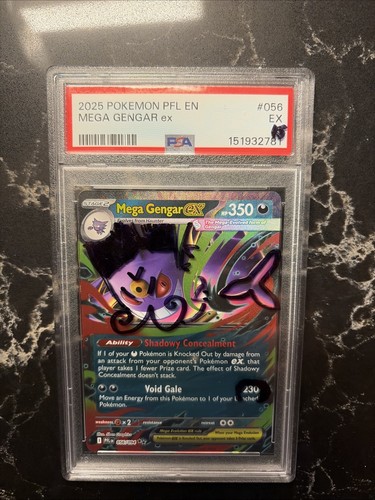 Pokémon tcg mega gengar - gengar, ex