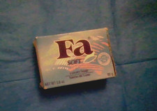 Vintage 2.8oz Discontinued Fa Soft Luxury Bar of Soap with Box - Made in GERMANY