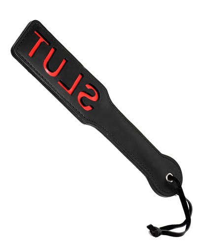 Imprint paddle slut text - imprint,