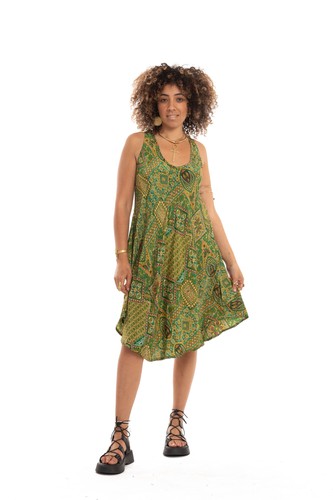 Floaty sleeveless summer boho - floaty,