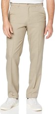 FARAH Men's Soft Taupe Roachman Trousers RRP £75