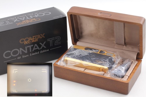 Unused box contax t2 gold - box],