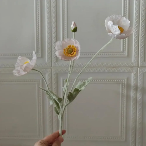 Heads artificial poppy - artificial,
