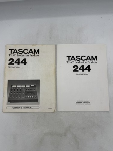 Tascam 244 portastudio owner - 244,