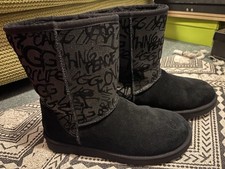 UGG Classic Black Sparkle