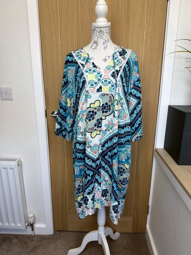 Next linen blend kaftan - next,