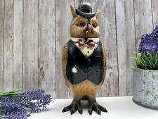 Owl Figurine Gentleman