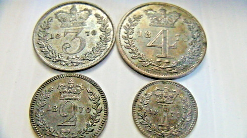 Maundy set 1870 - set,