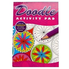 Doodle Colouring Activity Book
