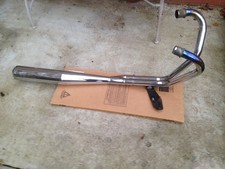 Honda CB250 & CB400N 1978 onwards complete Motad exhaust system 