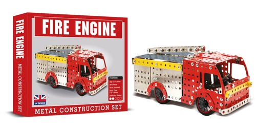 Fire engine metal construction - engine,