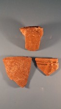 Roman Pottery With Engravings
