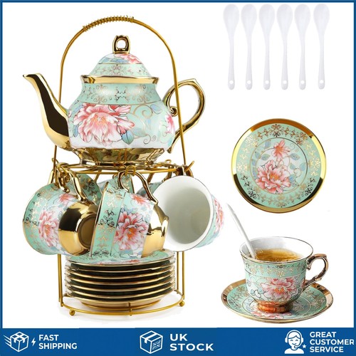 Elegant floral porcelain - floral, tea