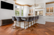 Set of 6 Danetti Grey Velvet &