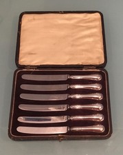 Sheffield Hallmarked Cased Set