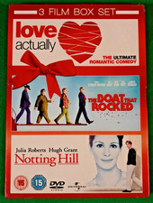 Love Actually / The Boat That Rocked / Notting Hill (DVD, 2010) 3 Film Box Set