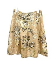 Merona silk Skirt pleaded