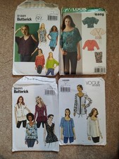 4 Women's Tops Dressmaking