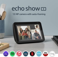 Echo Show 8 2nd generation 21 release HD smart display with Alexa and 13MP camer