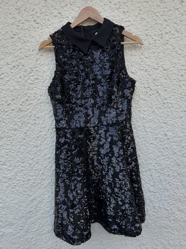 Oasis black silver - silver, sequin
