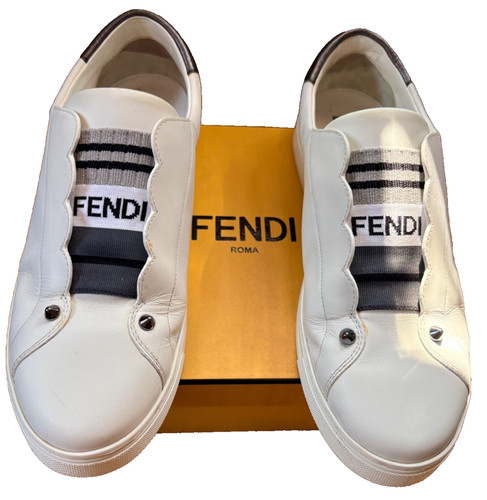 Fendi sale leather flats - **sale**,
