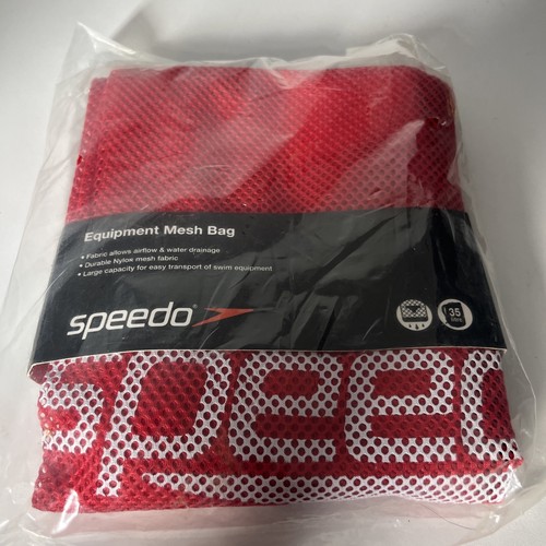 Speedo red equipment mesh - red,