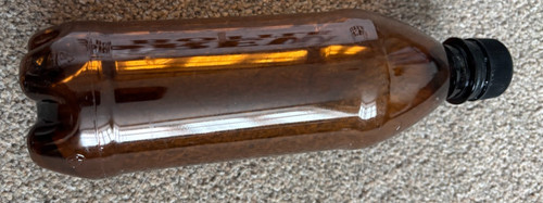 500ml brown pet bottles - bottles, with