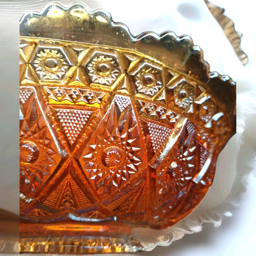 Sun ray style carnival - style, glass