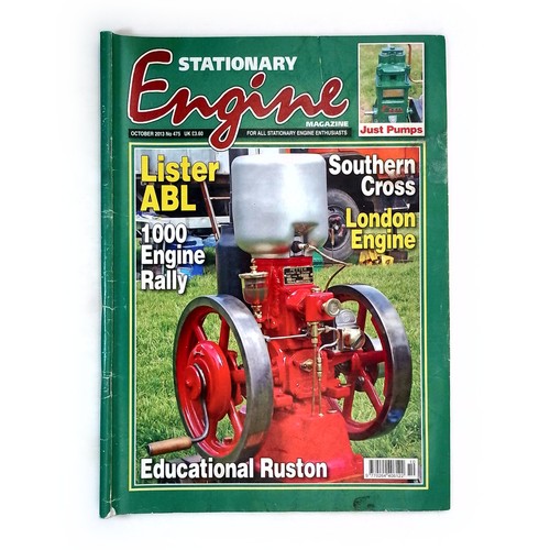 Stationary engine magazine - engine,