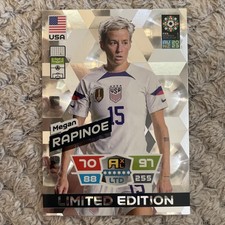 2023 Panini Adrenalyn XL FIFA Women's World Cup Megan Rapinoe Limited Edition