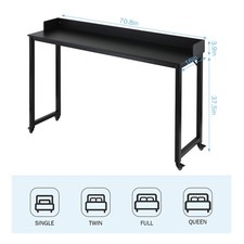 Large Over Bed Table Height