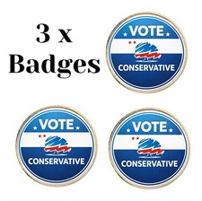 3 x Vote Conservative Election