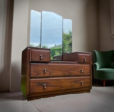 Antique Oak Dressing Table