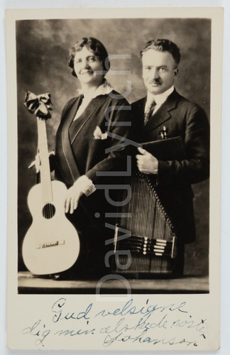 Vintage rppc musical - vintage,