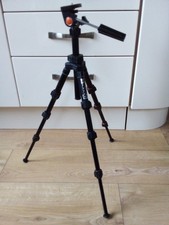 SLIK 450G CAMERA TRIPOD with  Telescopic legs 60cm High when extended Good Cond
