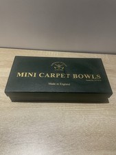 Vintage Mini Carpet Bowls by Townsend Croquet Limited