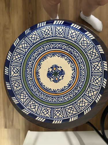 Vintage moroccan safi ceramic - vintage,