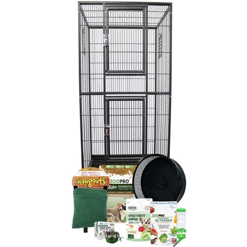 Madagascar cage with sugar - with,