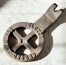 Rare Antique Cast Iron Post