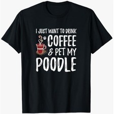 Coffee and Poodle T-Shirt for