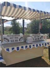 Hotdog cart catering trailer kiosk